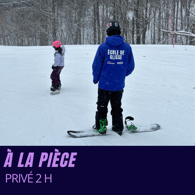 Privé 2 h - 3-5 ans