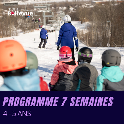 Programme 7 semaines (4-5 ans)