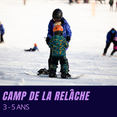 Camp de la Relâche (3-5 ans)