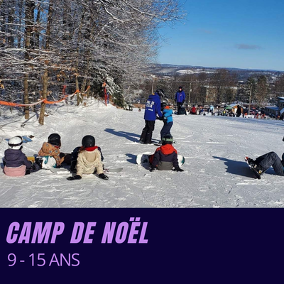 Camp de Noël (9-15 ans)