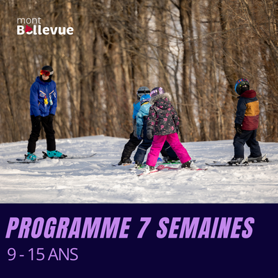 Programme 7 semaines (9-15 ans)