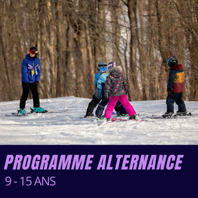 Programme alternance (9-15 ans)