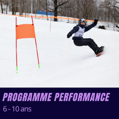Programme performance (6-10 ans)