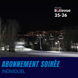 Abonnement soirée (Non-résident)