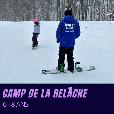 Camp de la Relâche (6-8 ans)