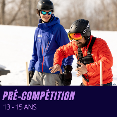 Programme pré-compétition (13-15 ans)