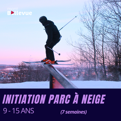 Programme 7 semaines - Initiation parc à neige (9-15 ans)