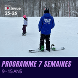 Programme 7 semaines (9-15 ans)