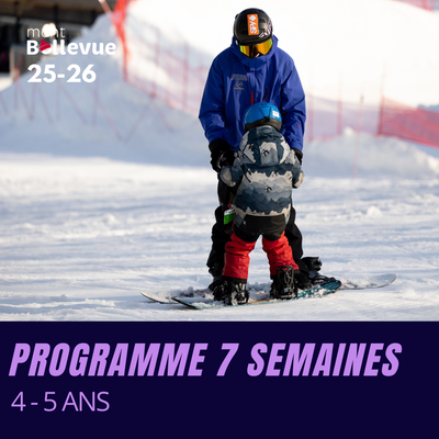 Programme 7 semaines (4-5 ans)