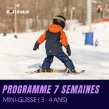 Programme mini-glisse (3-4 ans)