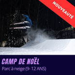 Camp de Noël Parc à neige (9-12 ans)
