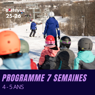 Programme 7 semaines (4-5 ans)