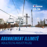 Abonnement illimité (Non-résident) - Adulte (16 ans et plus)