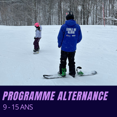 Programme alternance (9-15 ans)