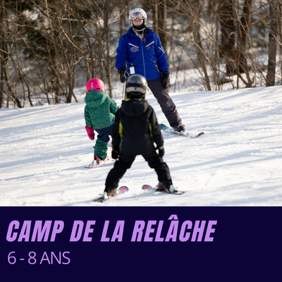 Camp de la Relâche (6-8 ans)