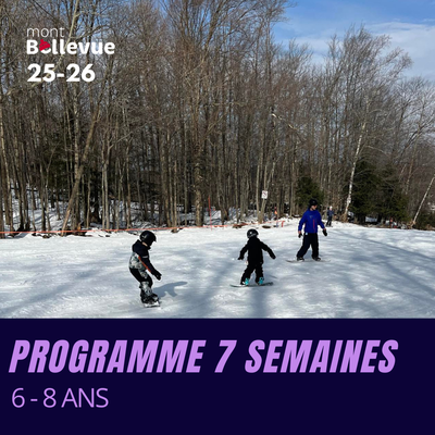 Programme 7 semaines (6-8 ans)