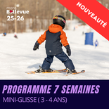 Programme mini-glisse (3-4 ans)
