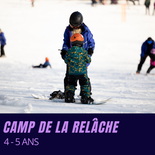 Camp de la Relâche (4-5 ans)