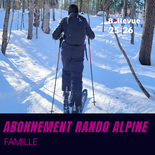 Abonnement rando alpine (Non-résident) - Famille
