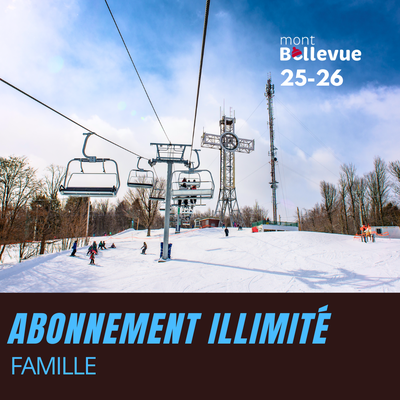Abonnement illimité (Résident) - Famille