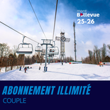 Abonnement illimité (Non-résident) - Couple