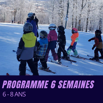 Programme 6 semaines (6-8 ans)