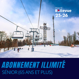 Abonnement illimité (Non-résident) - Sénior (65 ans et plus)