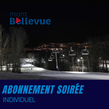 Abonnement soirée (Non-résident)