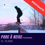 Programme 7 semaines - Parc à neige (9-15 ans)
