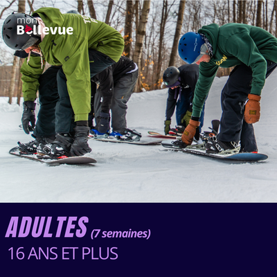 Programme 7 semaines (16 ans et plus)