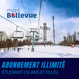 Abonnement illimité (Non-résident) - Étudiant (16 ans et plus)