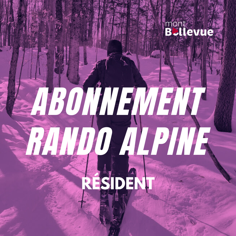 Abonnement rando alpine (Résident)
