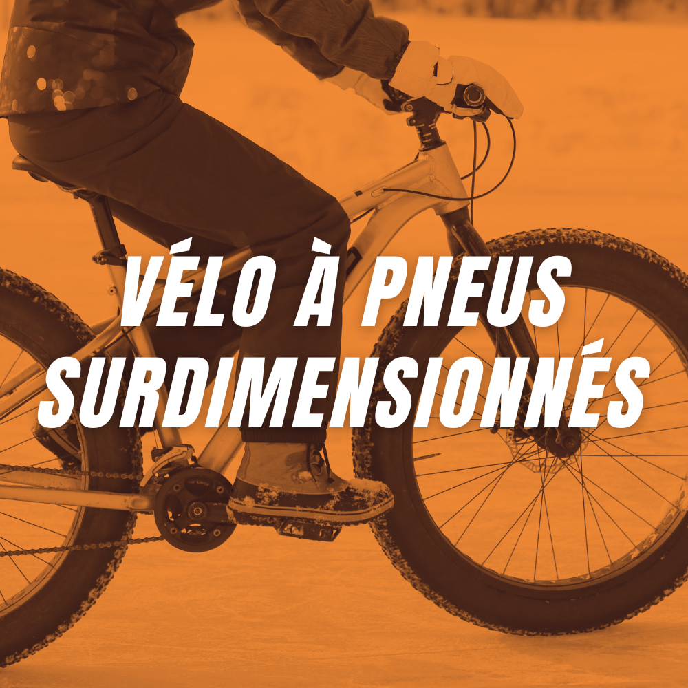 Vélo à pneus surdimensionnés