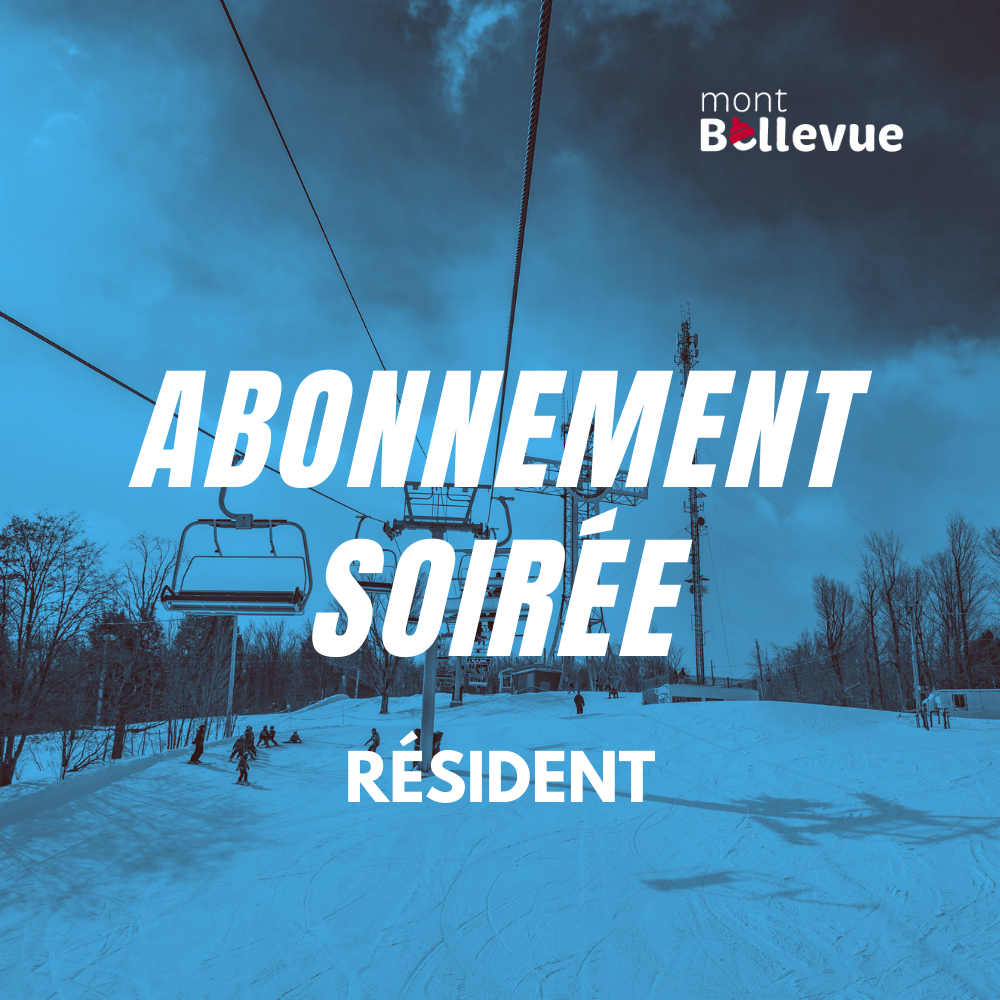 Abonnement soirée (Résident)