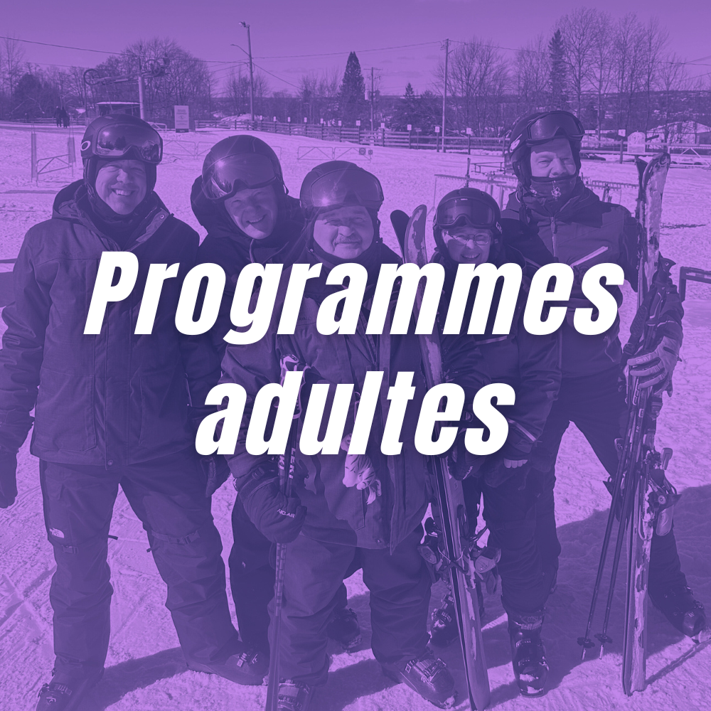 Programmes adultes